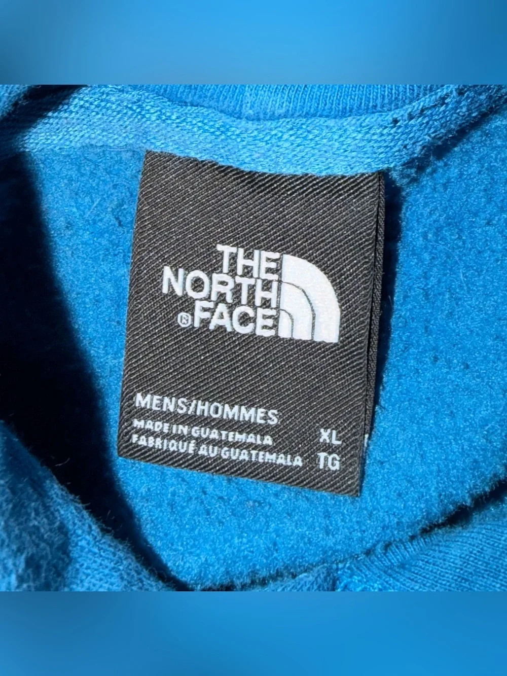 The North Face Men's Blue Men’s Pullover Hoodie Long Sleeve Size XL